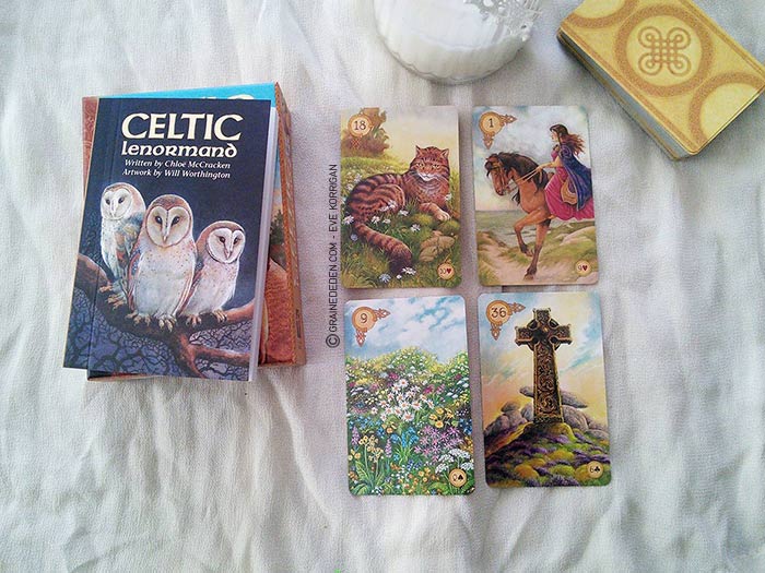 Celtic Lenormand Cartes Oracle de Chloe McCracken Review