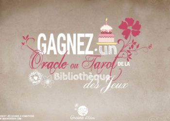 Jeu Anniversaire Graine d'Eden tarot et oracle divinatoires