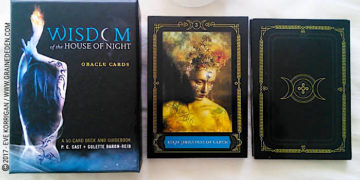 Wisdom of the House of Night Oracle Cards de Colette Baron-Reid et Jena DellaGrottaglia - Graine d'Eden Développement personnel, spiritualité, tarots et oracles divinatoires, Bibliothèques des Oracles, avis, présentation, review , revue