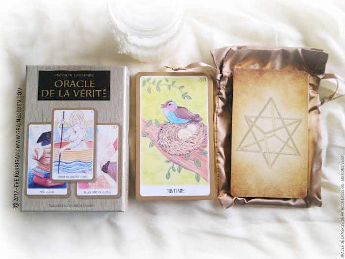 Oracle de la vérité de Patricia Lasserre - Graine d'Eden Développement personnel, spiritualité, tarots et oracles divinatoires, Bibliothèques des Oracles, avis, présentation, review , revue