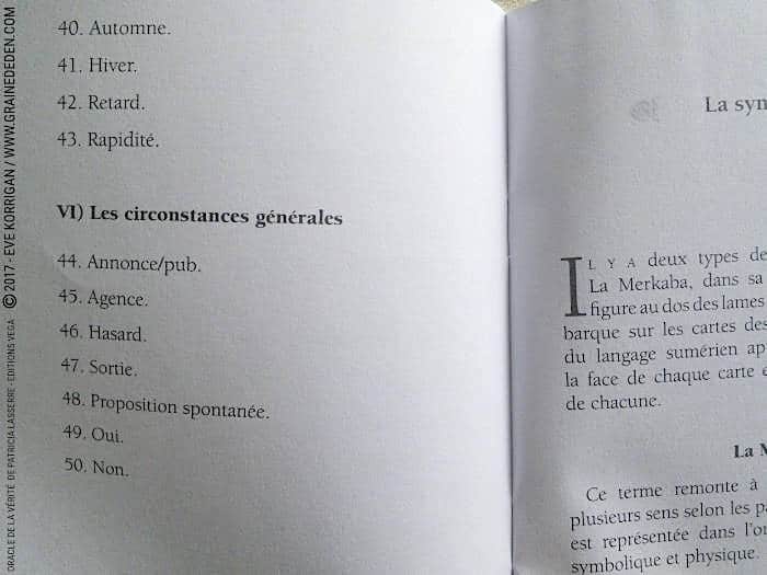 Oracle de la vérité de Patricia Lasserre - Graine d'Eden Développement personnel, spiritualité, tarots et oracles divinatoires, Bibliothèques des Oracles, avis, présentation, review , revue