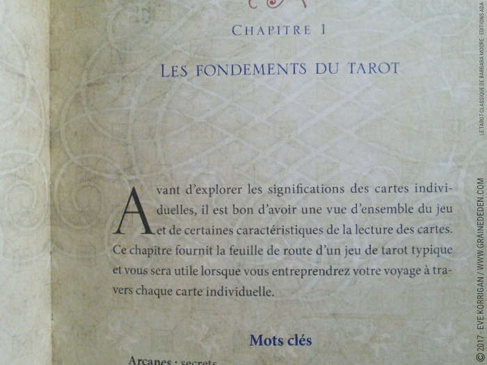 Tarot Classique Barbara Moore et Eugene Smith - Avis et Review