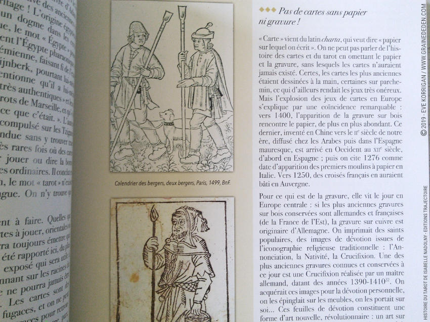 Histoire du Tarot de Isabelle Nadolny - Livre review et avis