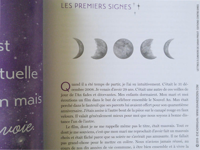 Lettres à l'Univers de Sarah Prout Review et avis - Graine d'Eden Développement personnel, spiritualité, livre tarots et oracles cartes divinatoires, Bibliothèques des Oracles, avis, présentation, review , revue