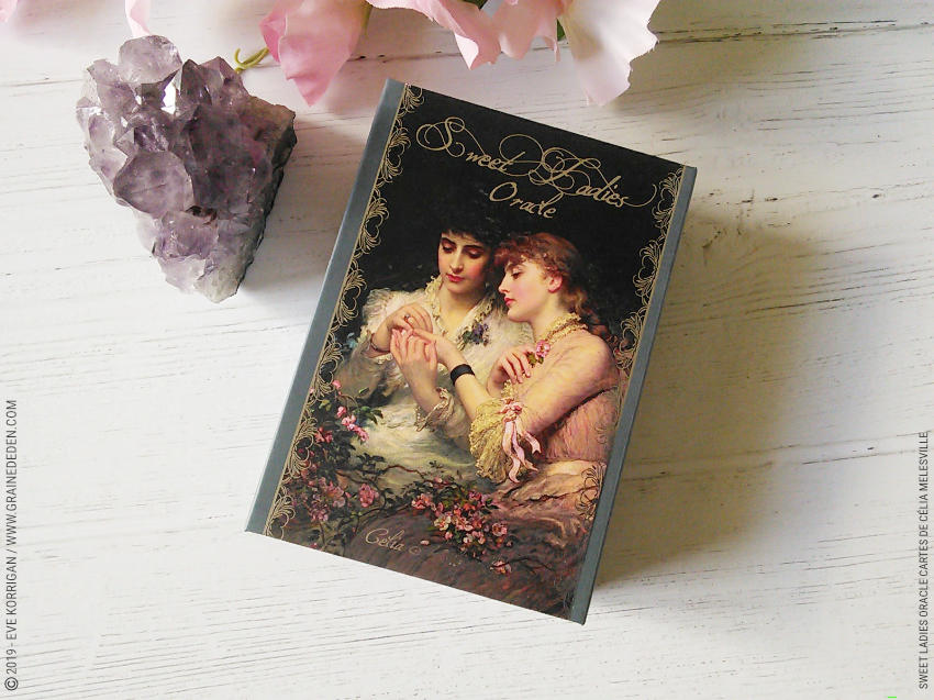 Sweet Ladies Oracle de Célia Melesville Review et avis - Graine d'Eden Développement personnel, spiritualité, tarots et oracles cartes divinatoires, Bibliothèques des Oracles, avis, présentation, review , revue