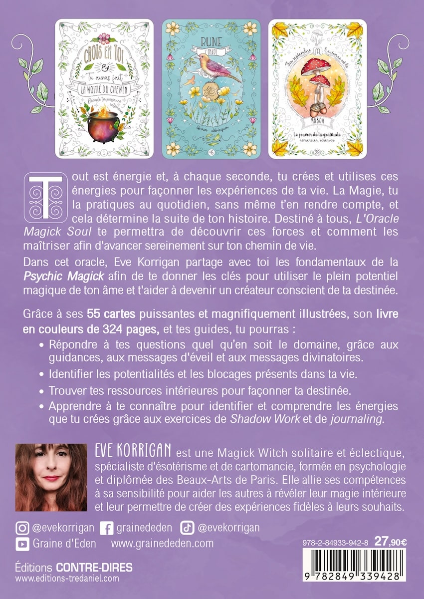 L'Oracle Magick Soul de Eve Korrigan Coffret - Réveille ta magie intérieure